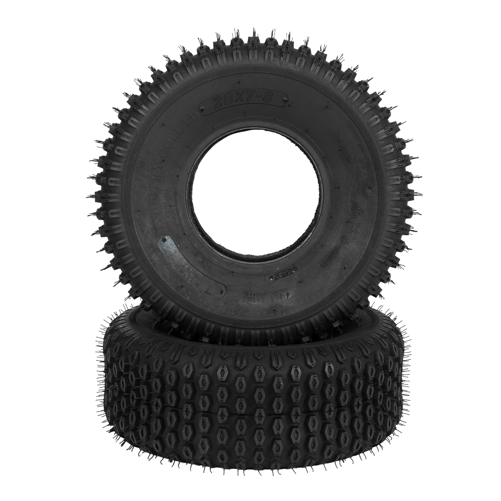 20x7.00-8 Set of 2 ATV UTV Tires,QM322 4PR